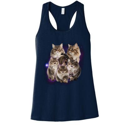 Persian Cats Collage Women's Racerback Tank