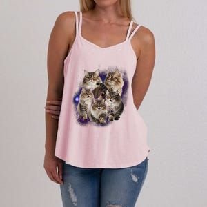 Persian Cats Collage Women's Strappy Tank