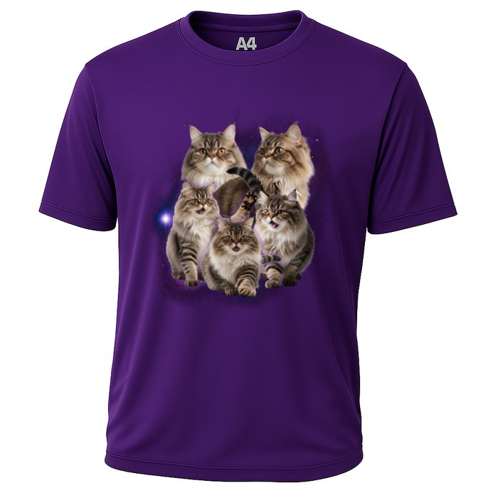 Persian Cats Collage Cooling Performance Crew T-Shirt