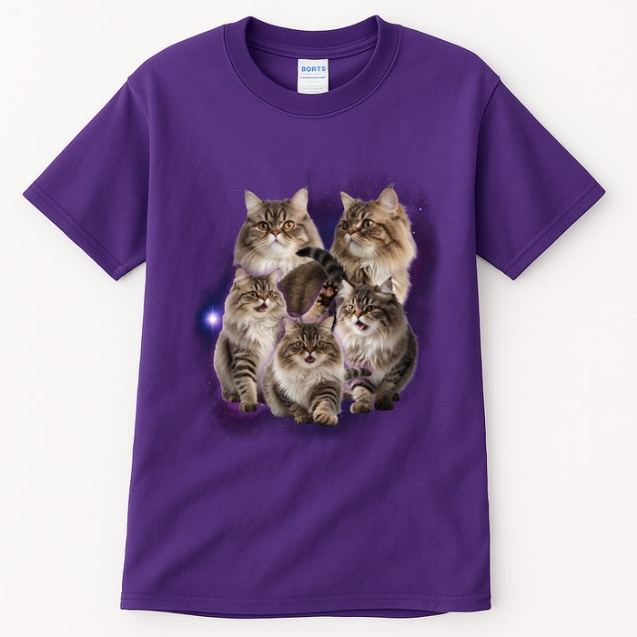 Persian Cats Collage Tall T-Shirt