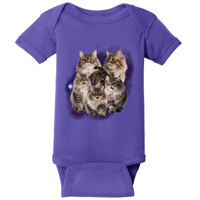 Persian Cats Collage Baby Bodysuit