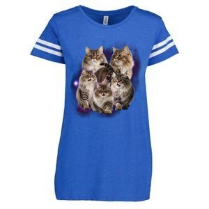 Persian Cats Collage Enza Ladies Jersey Football T-Shirt