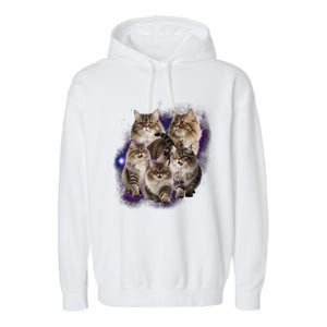 Persian Cats Collage Garment-Dyed Fleece Hoodie