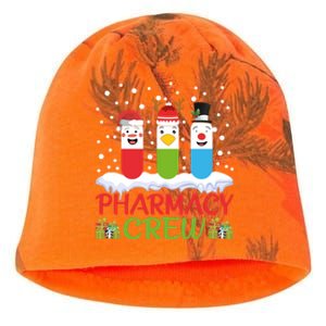 Pharmacy Crew Christmas Pills Snow Reindeer Santa Claus Gift Kati - Camo Knit Beanie