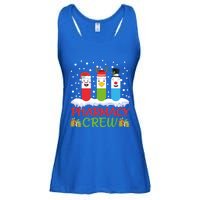 Pharmacy Crew Christmas Pills Snow Reindeer Santa Claus Gift Ladies Essential Flowy Tank