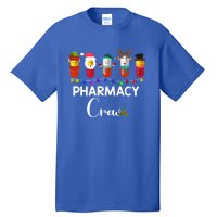 Pharmacy Crew Christmas Pills Snow Reindeer Santa Claus Gift Tall T-Shirt