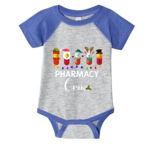 Pharmacy Crew Christmas Pills Snow Reindeer Santa Claus Gift Infant Baby Jersey Bodysuit