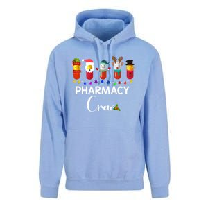 Pharmacy Crew Christmas Pills Snow Reindeer Santa Claus Gift Unisex Surf Hoodie