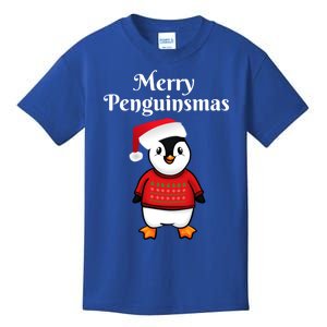 Penguin Christmas Cute Gift Kids T-Shirt