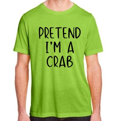 Pretend Crab Costume Halloween Lazy Easy Adult ChromaSoft Performance T-Shirt