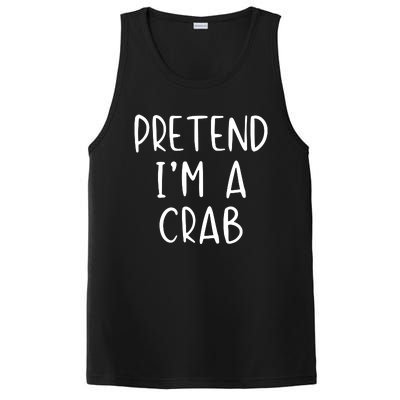 Pretend Crab Costume Halloween Lazy Easy PosiCharge Competitor Tank