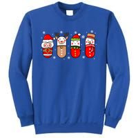 Pharmacy Crew Christmas Pills Snow Reindeer Xmas Pajamas Gift Sweatshirt