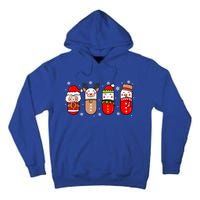 Pharmacy Crew Christmas Pills Snow Reindeer Xmas Pajamas Gift Tall Hoodie