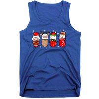 Pharmacy Crew Christmas Pills Snow Reindeer Xmas Pajamas Gift Tank Top