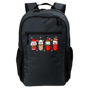 Pharmacy Crew Christmas Pills Snow Reindeer Xmas Pajamas Gift Daily Commute Backpack