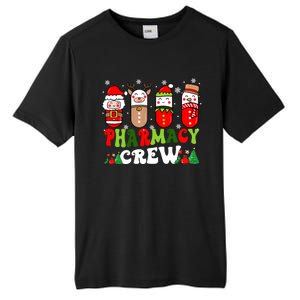 Pharmacy Crew Christmas Pills Snow Reindeer Xmas Pajamas Gift Tall Fusion ChromaSoft Performance T-Shirt