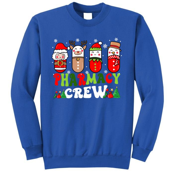 Pharmacy Crew Christmas Pills Snow Reindeer Xmas Pajamas Gift Sweatshirt