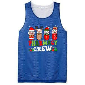 Pharmacy Crew Christmas Pills Snow Reindeer Xmas Pajamas Gift Mesh Reversible Basketball Jersey Tank