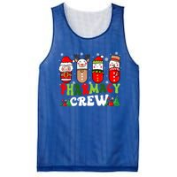 Pharmacy Crew Christmas Pills Snow Reindeer Xmas Pajamas Gift Mesh Reversible Basketball Jersey Tank