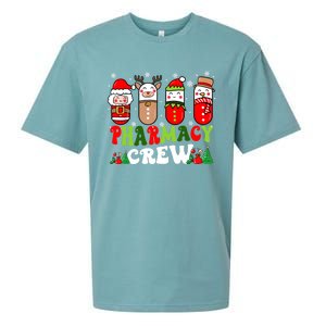 Pharmacy Crew Christmas Pills Snow Reindeer Xmas Pajamas Gift Sueded Cloud Jersey T-Shirt