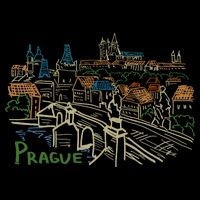 Prague City Charles Bridge Impact Tech Backpack