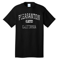 Pleasanton California Ca Vintage Tall T-Shirt