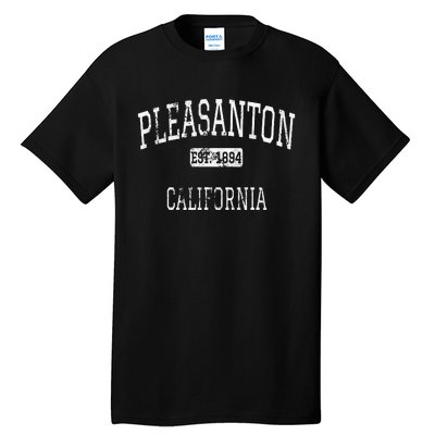 Pleasanton California Ca Vintage Tall T-Shirt