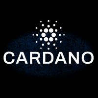 Pixel Cardano Cryptocurrency Logo Backpack