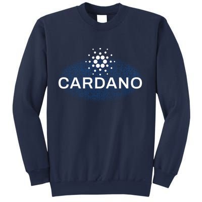 Pixel Cardano Cryptocurrency Logo Sweatshirt