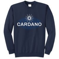 Pixel Cardano Cryptocurrency Logo Sweatshirt