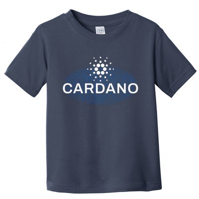 Pixel Cardano Cryptocurrency Logo Toddler T-Shirt