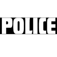 Police Costume Cop Uniform Officer Halloween Bumper Sticker