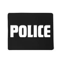 Police Costume Cop Uniform Officer Halloween Mousepad