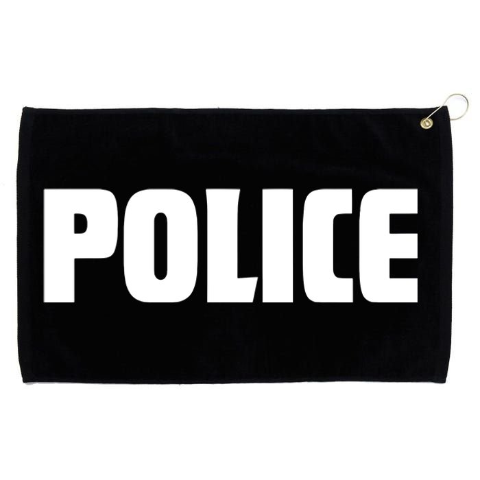 Police Costume Cop Uniform Officer Halloween Grommeted Golf Towel