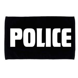 Police Costume Cop Uniform Officer Halloween Microfiber Hand Towel