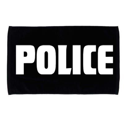 Police Costume Cop Uniform Officer Halloween Microfiber Hand Towel