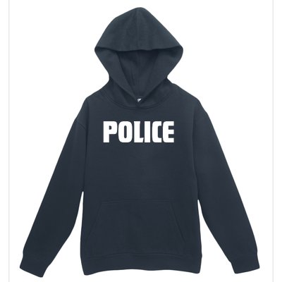 Police Costume Cop Uniform Officer Halloween Urban Pullover Hoodie