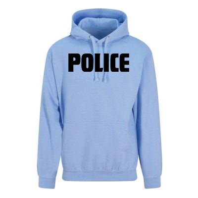 Police Costume Cop Uniform Officer Halloween Unisex Surf Hoodie