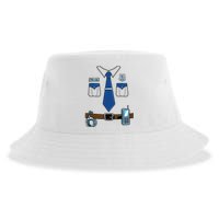 Police Costume Cop Uniform Officer Halloween Sustainable Bucket Hat