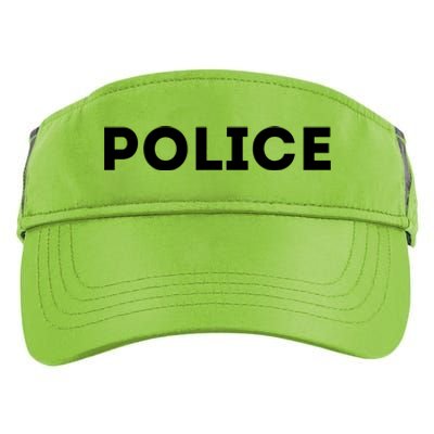 Police Costume Cop Uniform Officer Halloween Adult Drive Performance Visor