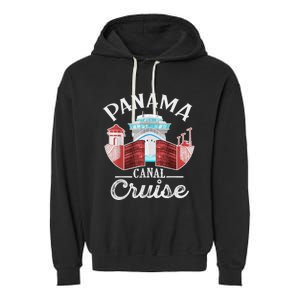 Panama Canal Cruise Men, Women, Boys And Girls Cruising Garment-Dyed Fleece Hoodie