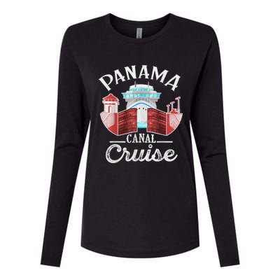 Panama Canal Cruise Men, Women, Boys And Girls Cruising Womens Cotton Relaxed Long Sleeve T-Shirt