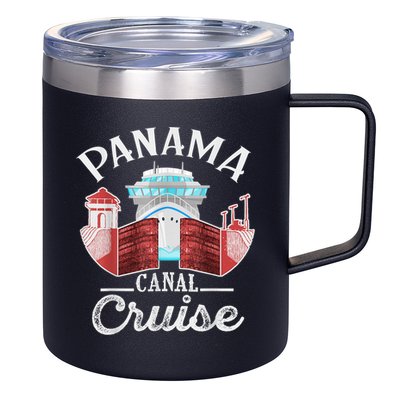 Panama Canal Cruise Men, Women, Boys And Girls Cruising 12oz Stainless Steel Coffee Mug
