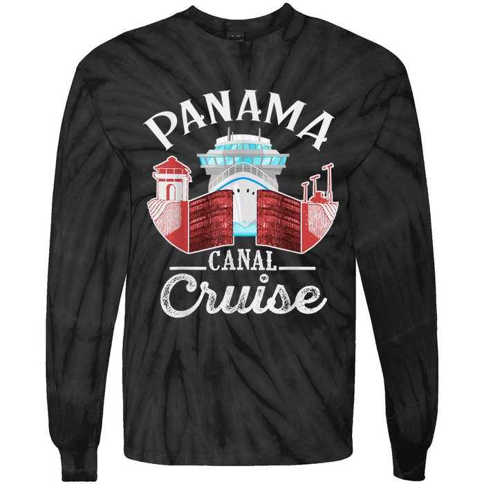 Panama Canal Cruise Men, Women, Boys And Girls Cruising Tie-Dye Long Sleeve Shirt