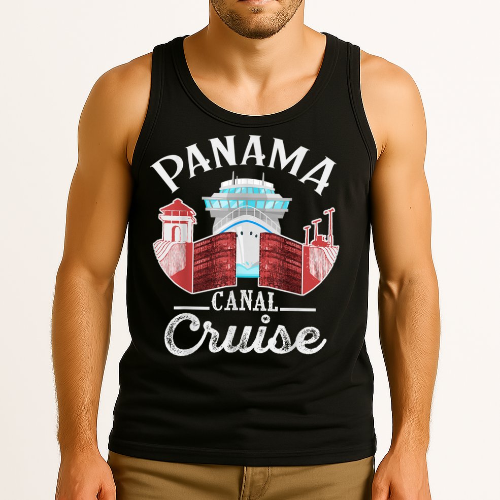 Panama Canal Cruise Men, Women, Boys And Girls Cruising Tank Top