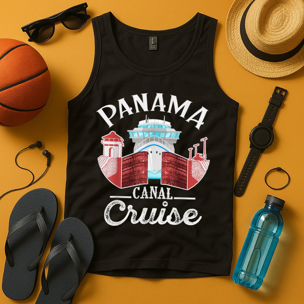 Panama Canal Cruise Men, Women, Boys And Girls Cruising Tank Top