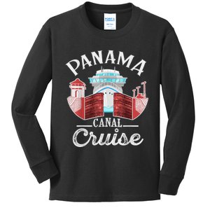 Panama Canal Cruise Men, Women, Boys And Girls Cruising Kids Long Sleeve Shirt