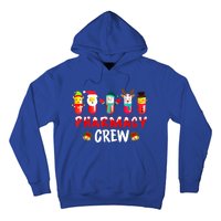 Pharmacy Crew Christmas Snow Reindeer Santa Claus Gift Hoodie