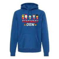 Pharmacy Crew Christmas Snow Reindeer Santa Claus Gift Premium Hoodie