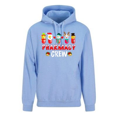 Pharmacy Crew Christmas Snow Reindeer Santa Claus Gift Unisex Surf Hoodie